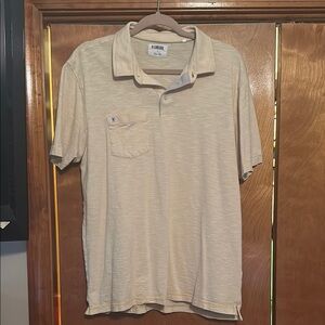 Linksoul Men's Cream Polo Shirt
